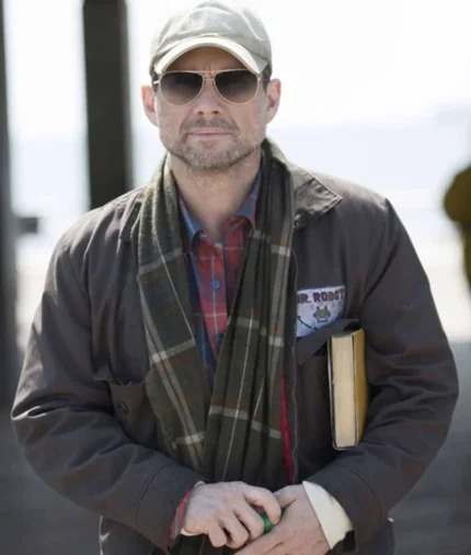 Christian Slater Mr Robot Brown Jacket