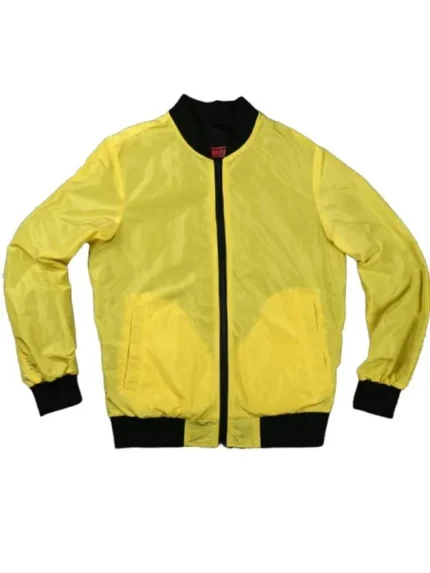 Cyberpunk 2077 Yellow Bomber Jacket