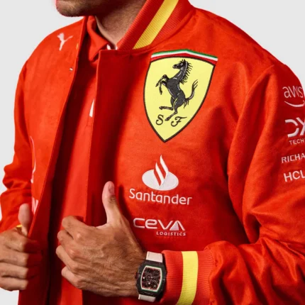 Ferrari Varsity Red Jacket