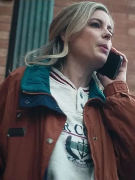 The Bear Gillian Jacobs Brown Jacket