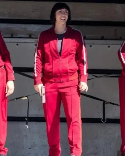 Hawkeye Mafia Costume Tracksuit Red