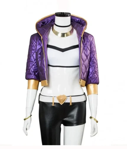 League Of Legends Akali Quilted Jacket