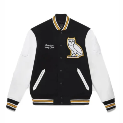 OVO Omega Varsity Black Jacket