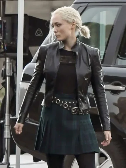 Pom Klementieff Mission Impossible 7 Black Jacket Leather