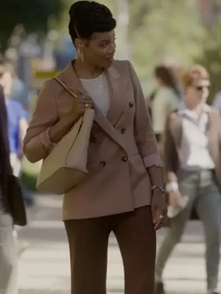 Swagger S02 Jenna Carson Brown Coat