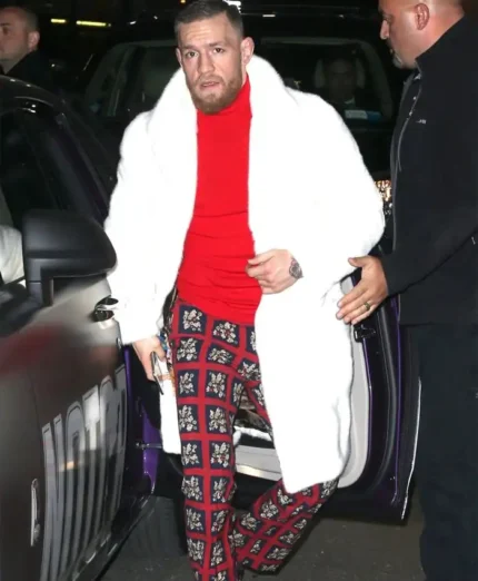 The Notorious Conor Mc Gregor Fur Coat White
