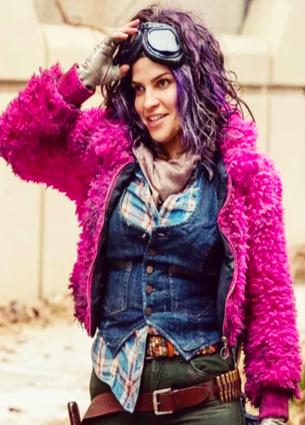 The Walking Dead Season 10 Princess Sherpa Jacket Pink