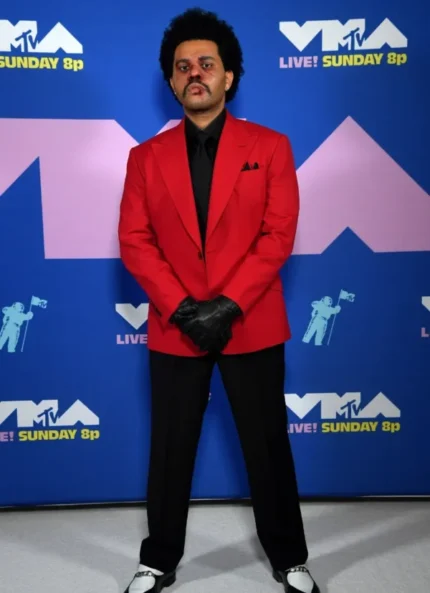 The Weeknd Red Suit | After Hours MTV Look