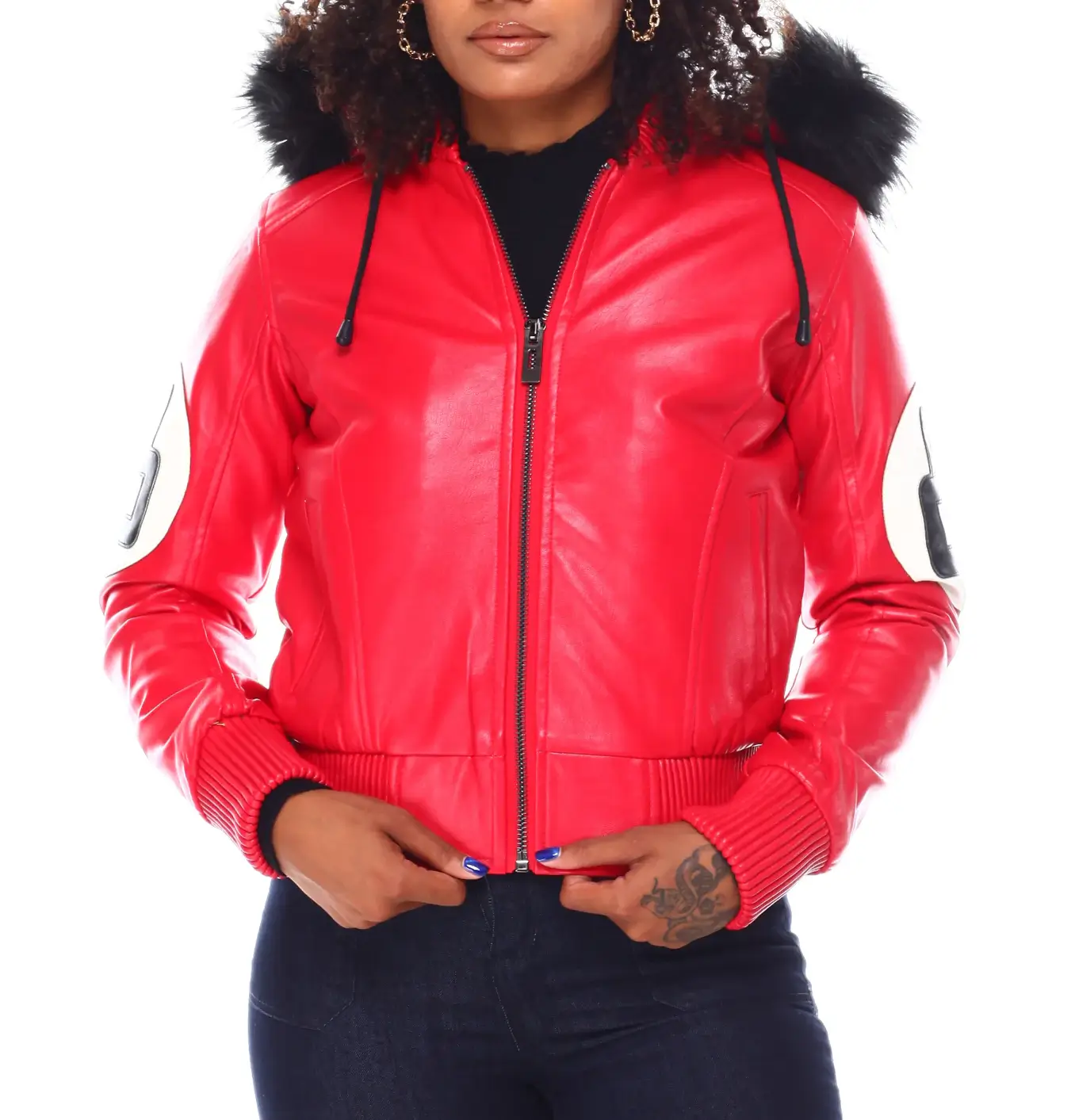 Womens-Red-8-Ball-Leather-Jacket.webp