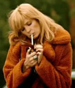 Beth Dutton Orange Fur Coat Yellowstone-2