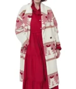 Yellowstone SO5 Beth Dutton Pink Printed Coat-7