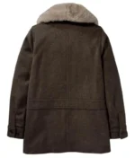 Beth Dutton Shearling Wool Coat-3