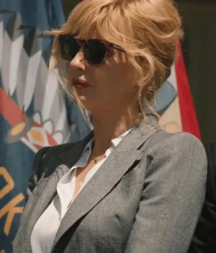 Yellowstone So5 Beth Dutton Grey Blazer-1