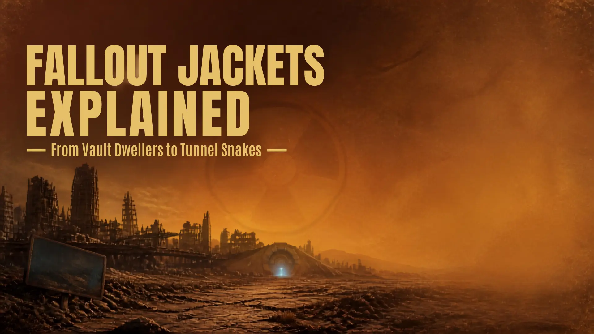 Fallout Jackets Explained