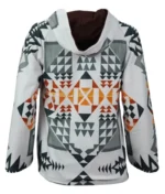 Yellowstone Beth Dutton S05 White Cloak Coat-2