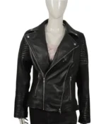 Beth Dutton Black Biker Jacket-2