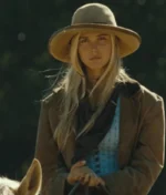 Yellowstone Series 1883 Elsa Dutton Brown Trench Coat
