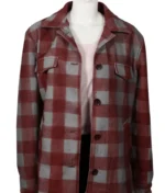 Yellowstone Beth Dutton Maroon Blazer Coat-2