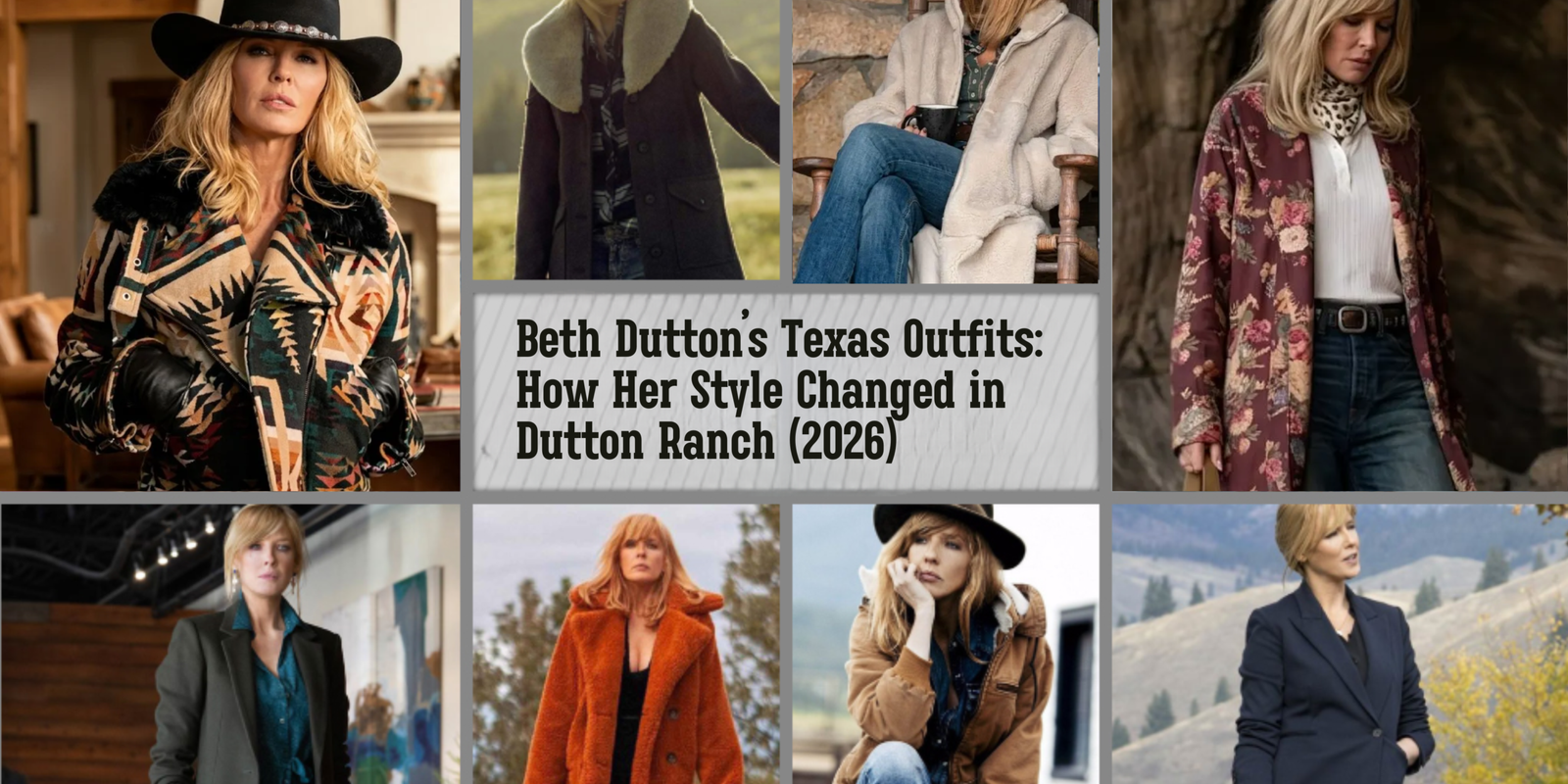 Beth Dutton’s Texas Outfits