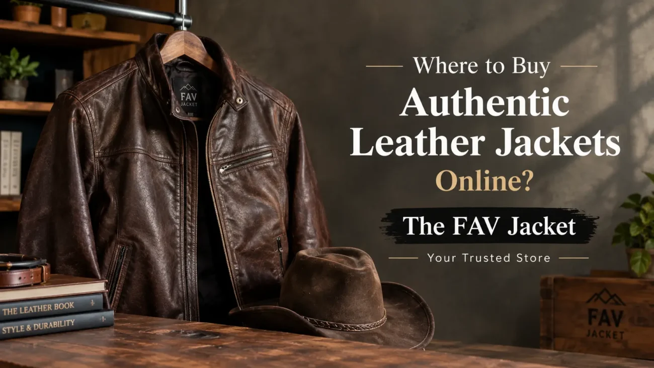 Where to Buy Authentic Leather Jackets Online? The FAV Jacket Your Trusted Store