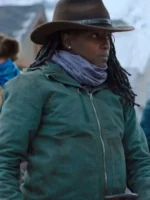 Rutina Wesley The Last Of Us Green Hooded Jacket-2