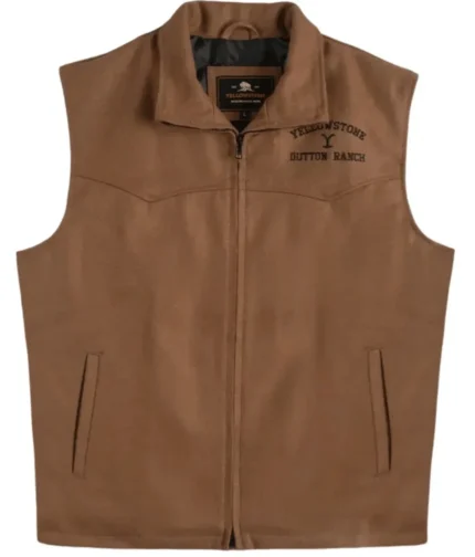 John Dutton Wool Vest Yellowstone Series-2