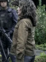 Alanna Ubach The Last of Us S02 Brown Jacket-3
