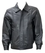 Men’s Black Leather Jacket