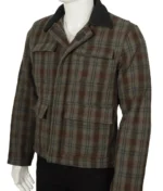 John Dutton Plaid Jacket Kevin Costner-3