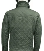 John Dutton Green Quilted Jacket | Yellowstone Series-4