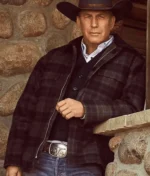 John Dutton Plaid Jacket Kevin Costner