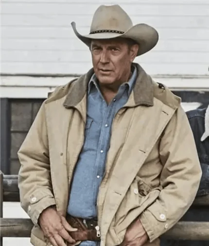 John Dutton Beige Cotton Jacket