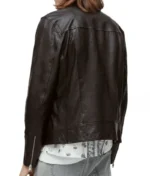 Black Rio Leather Men’s Biker Jacket-3