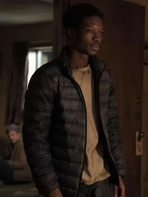 Henry Burrell The Last of Us Black Puffer Jacket Henry Burrell The Last of Us Black Puffer Jacket
