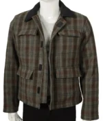 John Dutton Plaid Jacket Kevin Costner-2