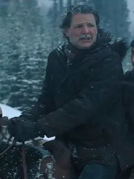 The Last Of Us S02 Pedro Pascal Black Jacket