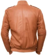 Men’s Tan Leather Jacket-2