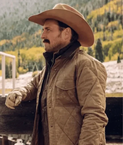 John Dutton Quilted Jacket | Josh Lucas-1