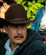 John Dutton Hooded Denim Jacket Kevin Costner-1