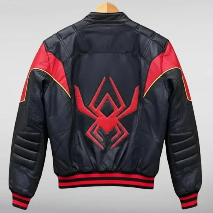 Spider-Man Miles Morales Motorcycle Jacket-1