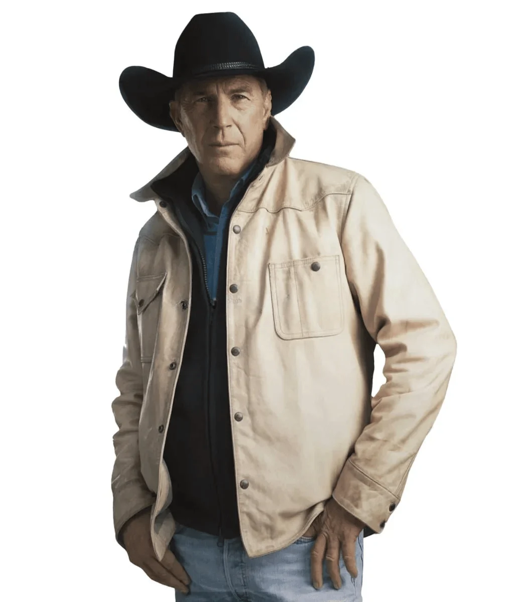 John Dutton Season 5 White Jacket John Dutton Season 5 White Jacket