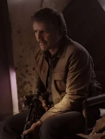 Pedro Pascal The Last of Us Brown Jacket