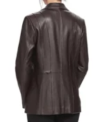 Women’s Crater Brown Leather Jacket-3