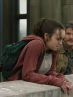 Bella Ramsey The Last of Us Maroon Hoodie-4