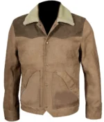 John Dutton Raw Leather Jacket-1